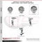 Service Caster 6'' Semi Steel Cast Iron Wheel Rigid Caster with Bronze Bearing SCC-20R620-SSBZ - alternate 4